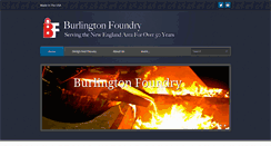 Desktop Screenshot of burlingtonfoundryinc.com